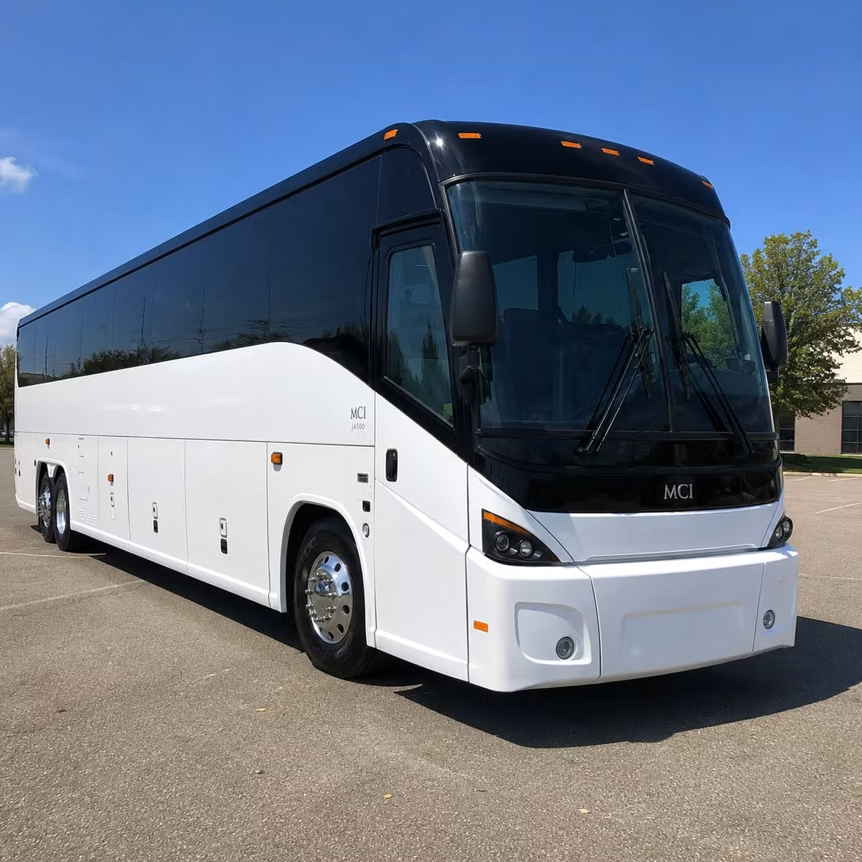 56 passenger charter bus
