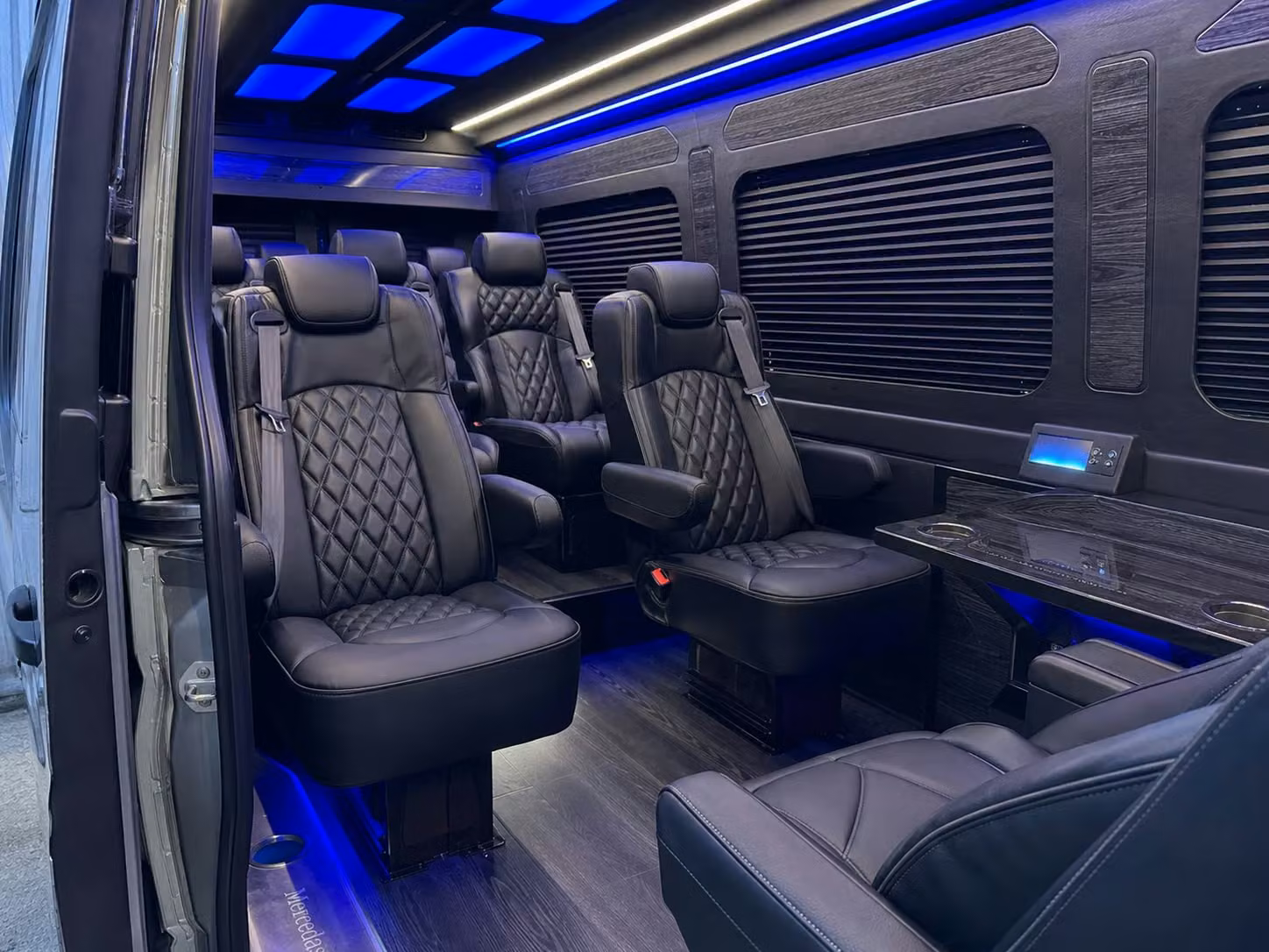 sprinter van transportation for groups and events across gainesville
